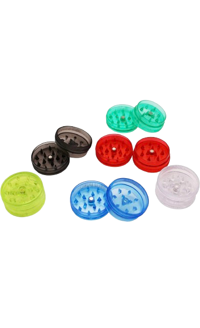 Mini Grinder en Plastique - 6 Couleurs Différentes